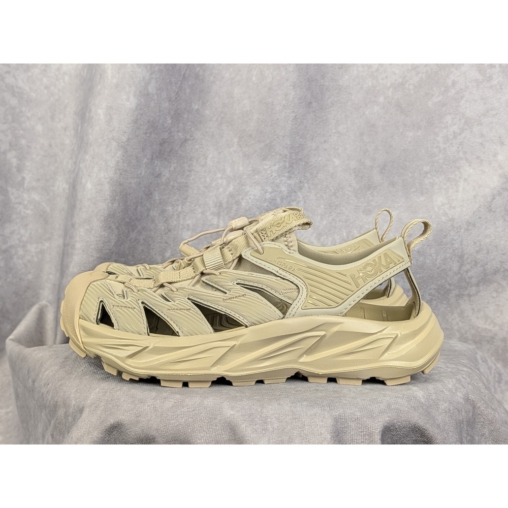 Hoka One One Hopara Oxford Tan Dune Hiking Sandals 1123112 Women‎ 6 Men 5 NWOB